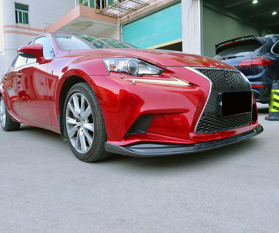 Carbon Fiber Front Lip Splitter - LEXUS IS250 & IS350 F Sport