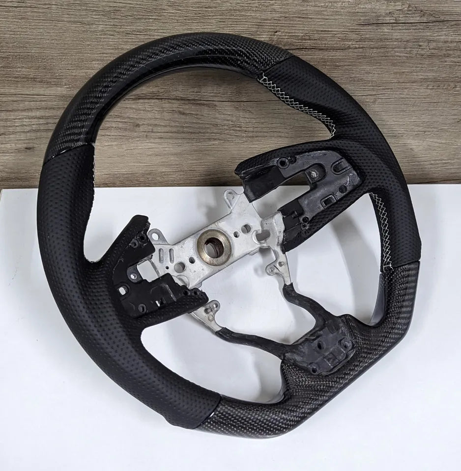 Type-R Style Carbon Fiber Steering Wheel - Honda Civic 10th Gen