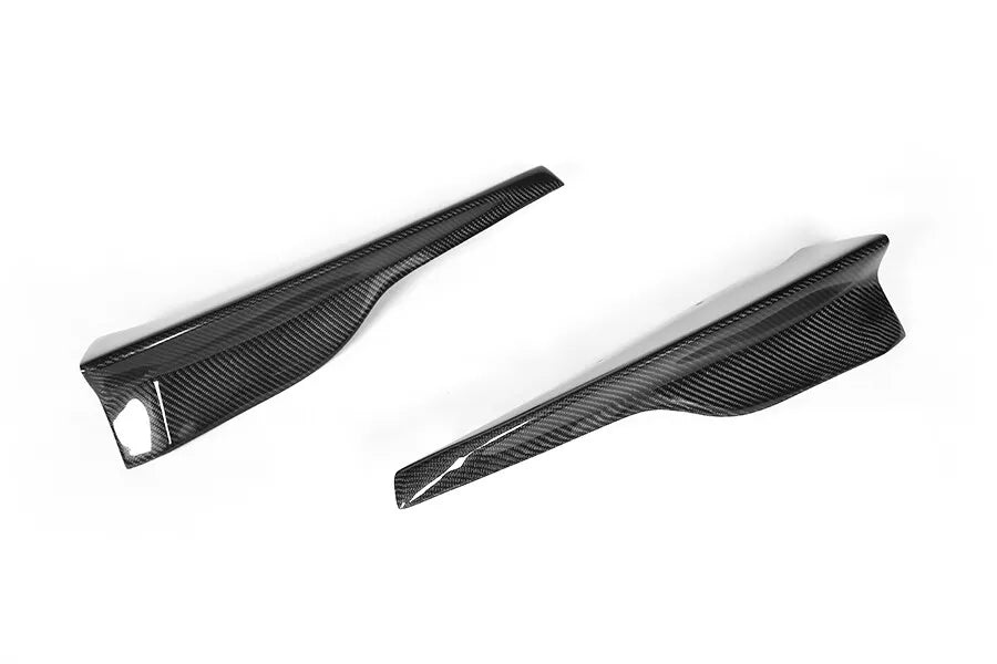 Carbon Rear Bumper Splitter Flaps Lip - BMW E82 1-Series M