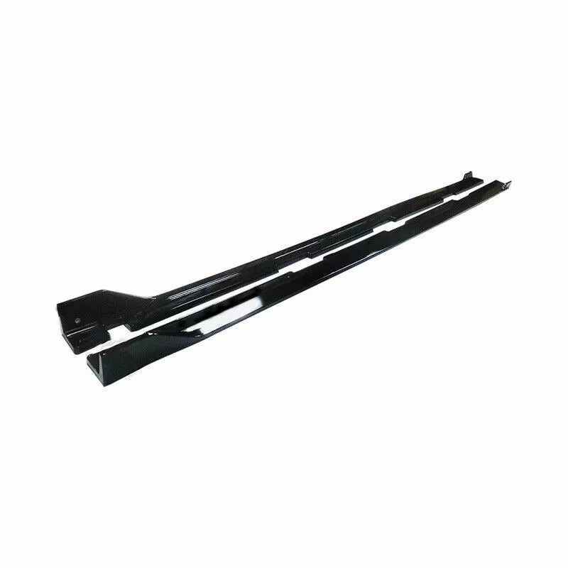 Gloss Black Side Skirts Extension - Honda Civic