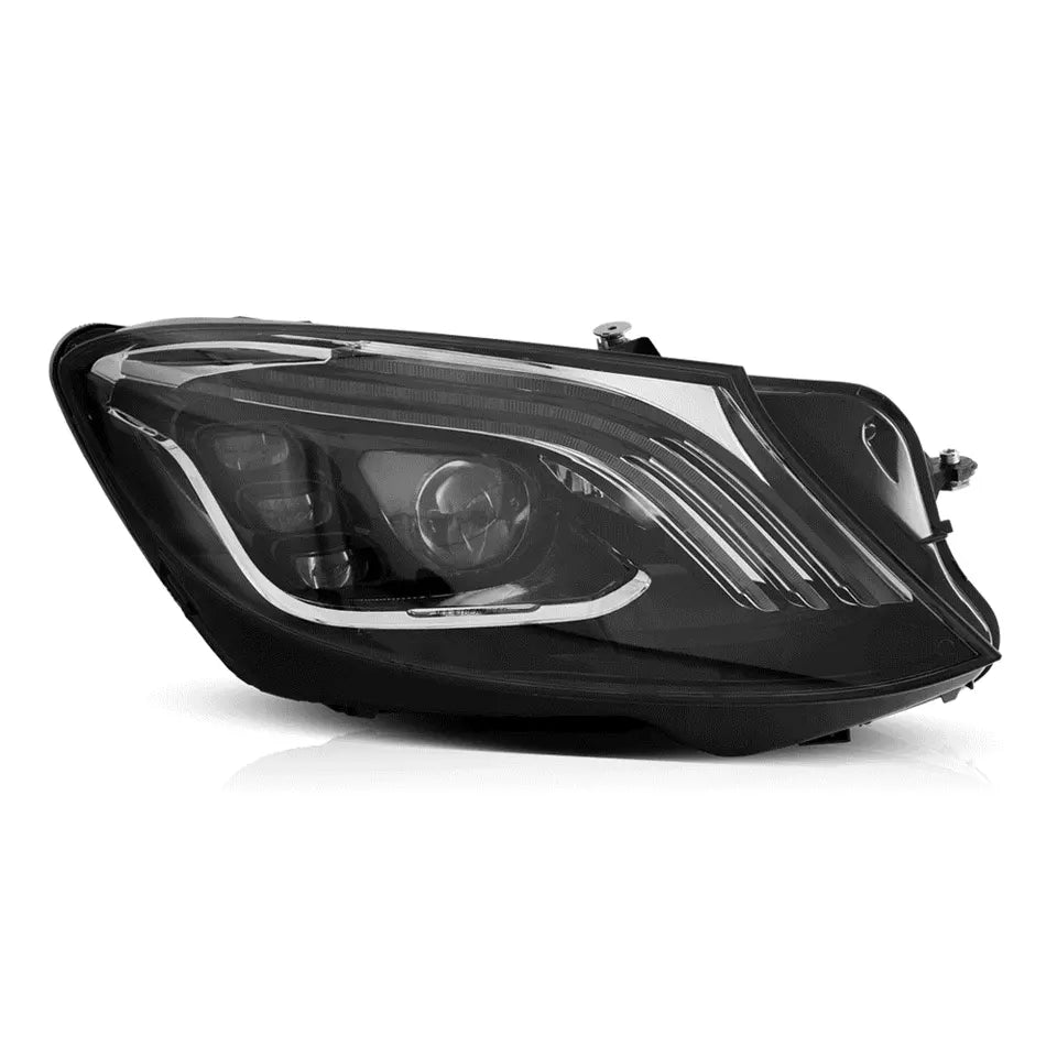 2018+ OEM Style Full LED Head Lights -  2014-17 Mercedes Benz S Class