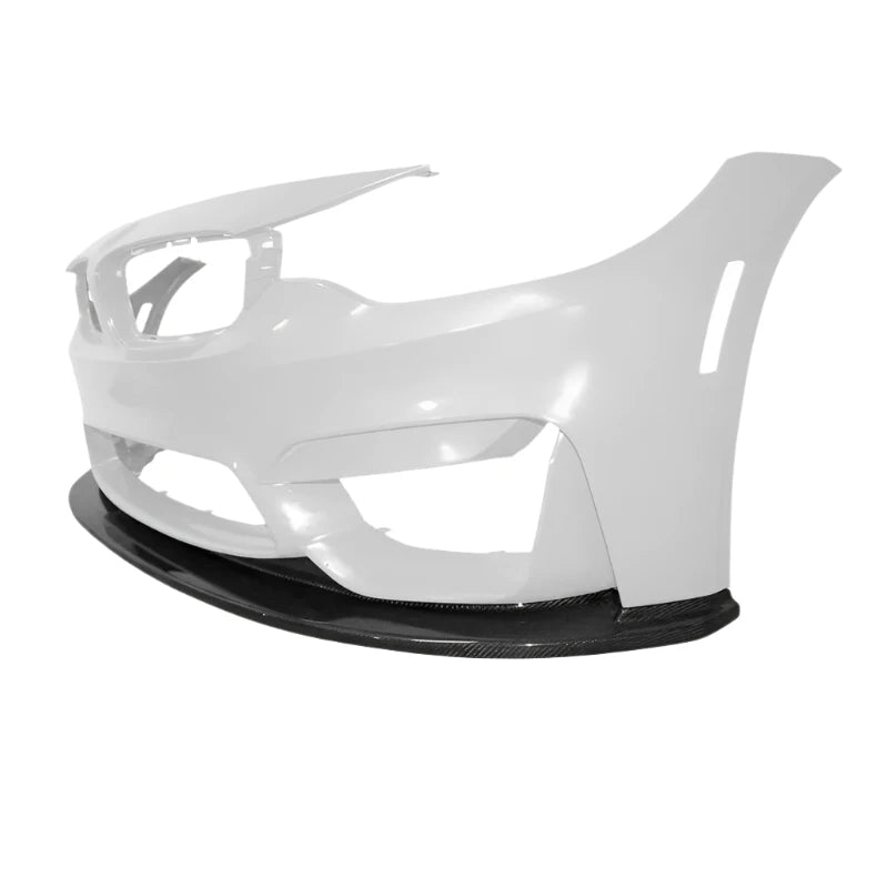 Carbon Fiber Front Lip V3  - 15-20 BMW F80 M3 F82 F83 M4