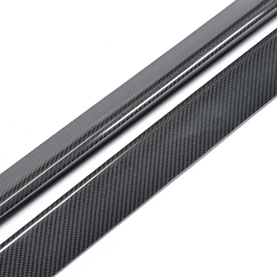 Carbon FIber Side Skirts Extension - Ford Mustang GT 2015-2022