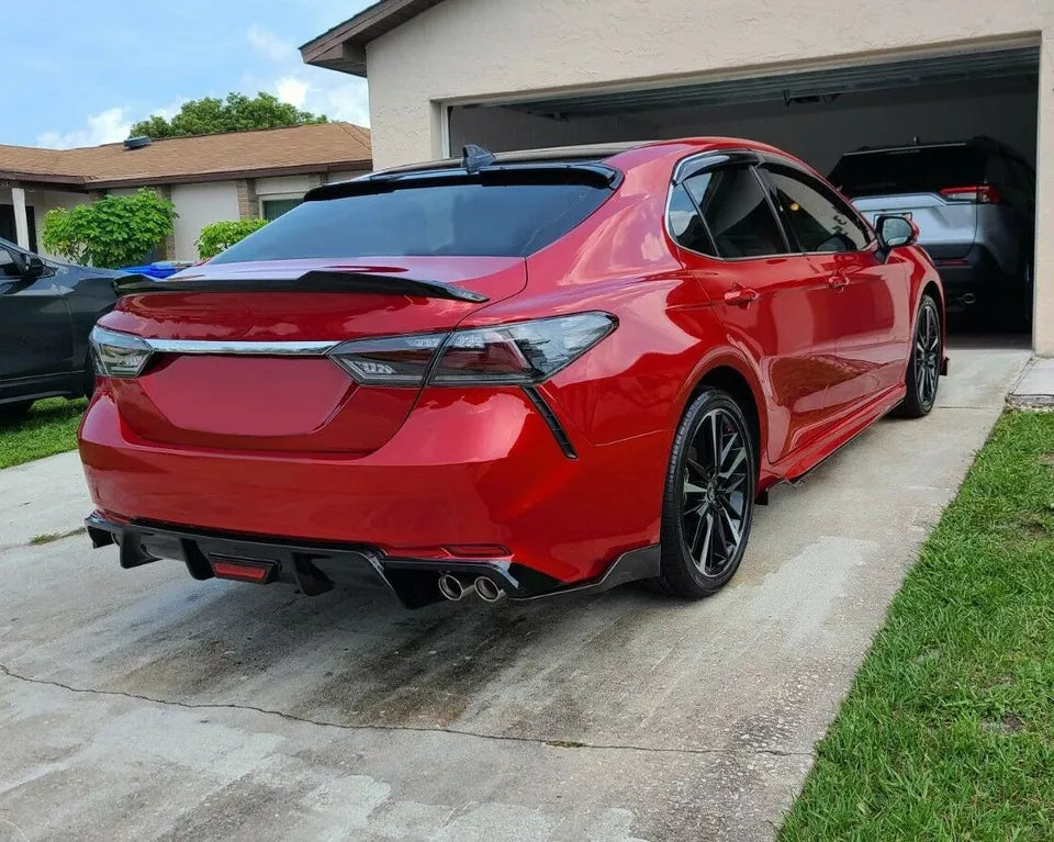 V Style Gloss Black Spoiler - Toyota Camry SE/XSE/LE/XLE