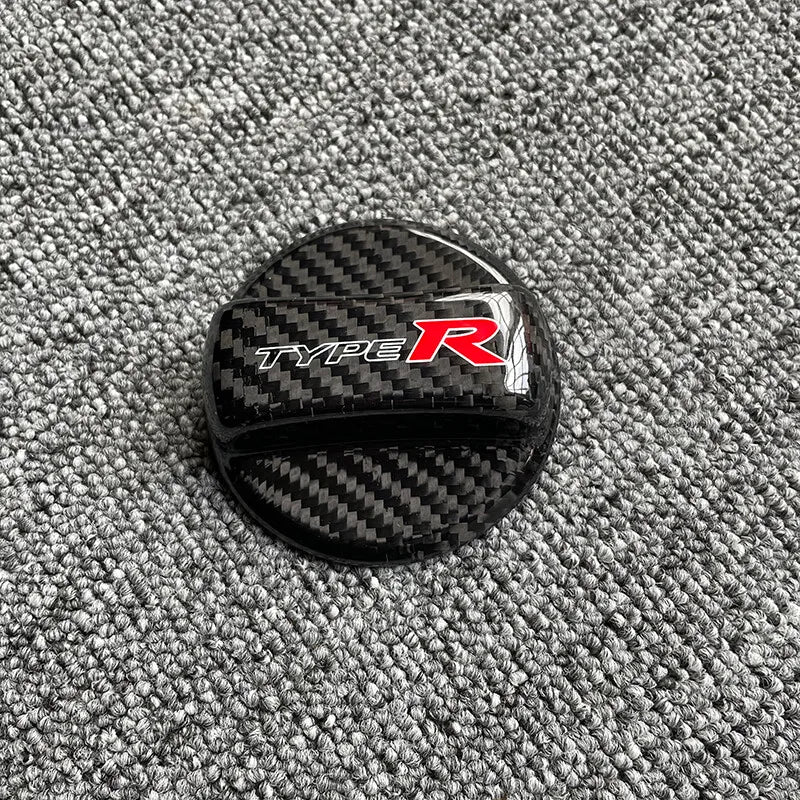 JDM Mugen Carbon Fiber Gas Cap Cover - Honda