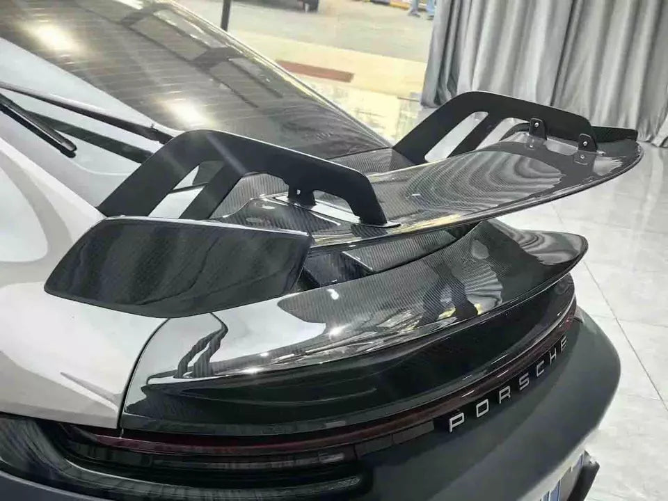 Carbon Fiber Rear Trunk Spoiler Wing - Porsche 911 992 Carrera GTS