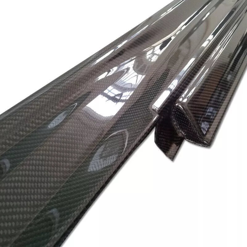 Carbon Fiber Side Skirts - Nissan R35 GTR