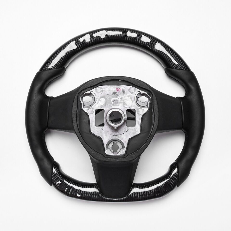 Carbon Fiber Heated Steering wheel - Model 3 & Y