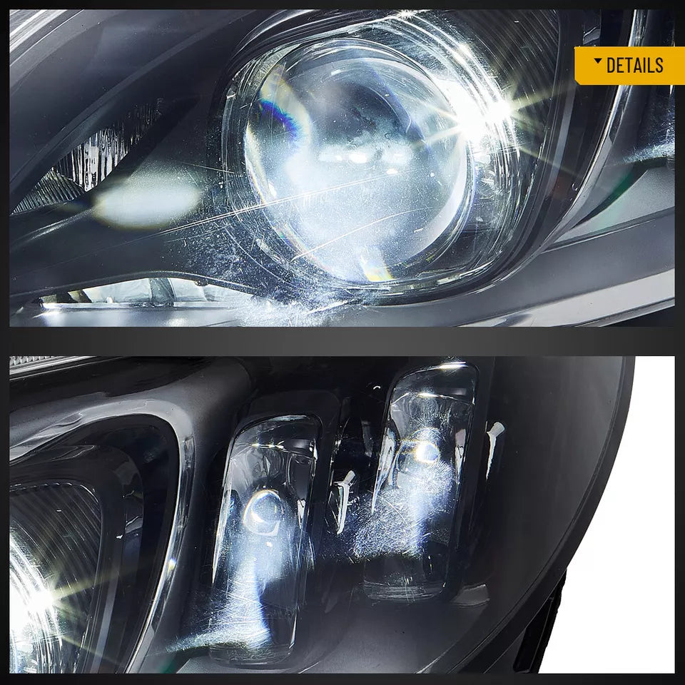 Full LED Headlights - Mercedes Benz C-Class AMG W205 2015-2021