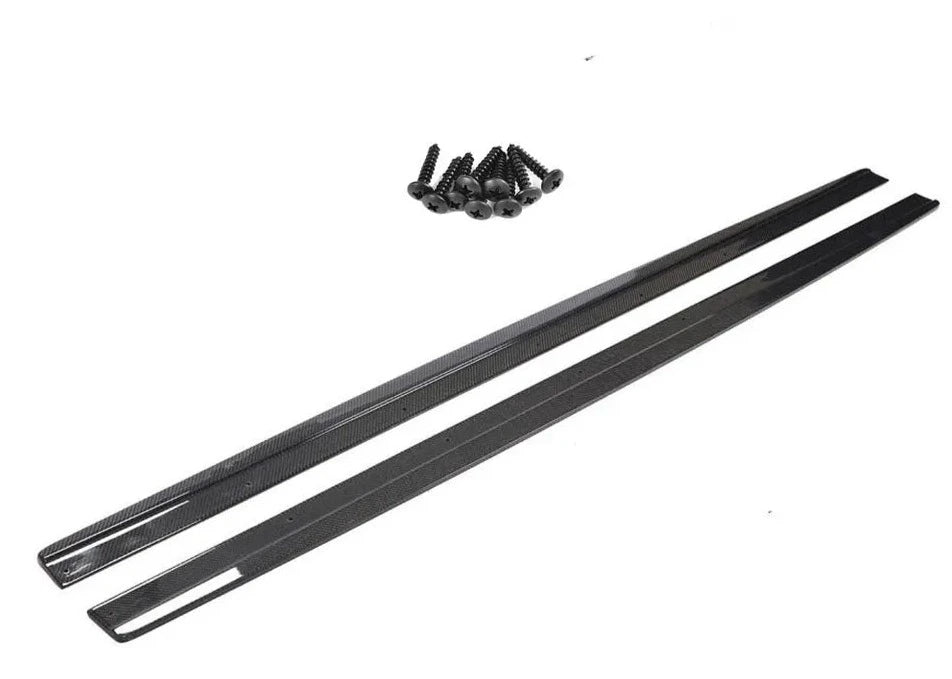 Carbon Fiber Side Skirts Extension - Audi A6 RS6 C7