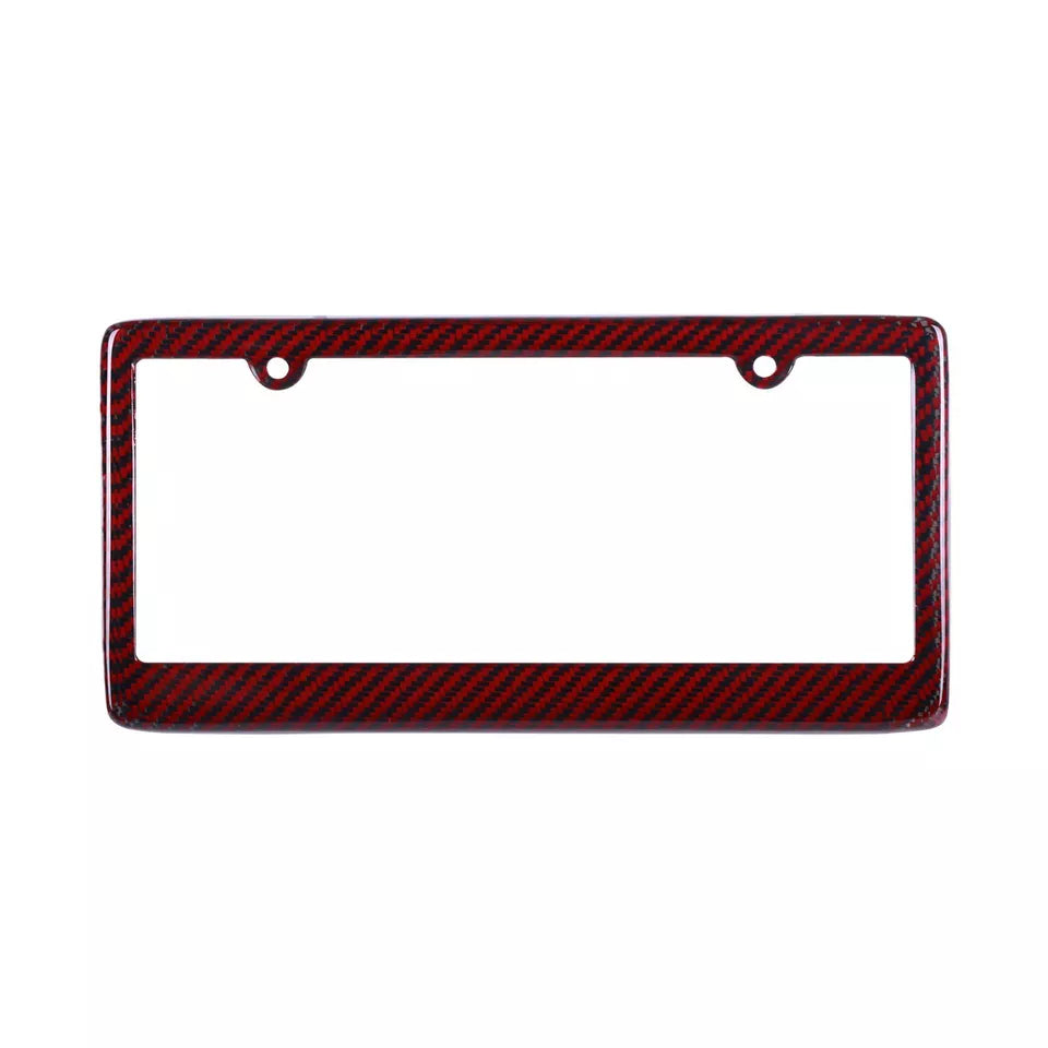 Carbon Fiber License Plate Frame