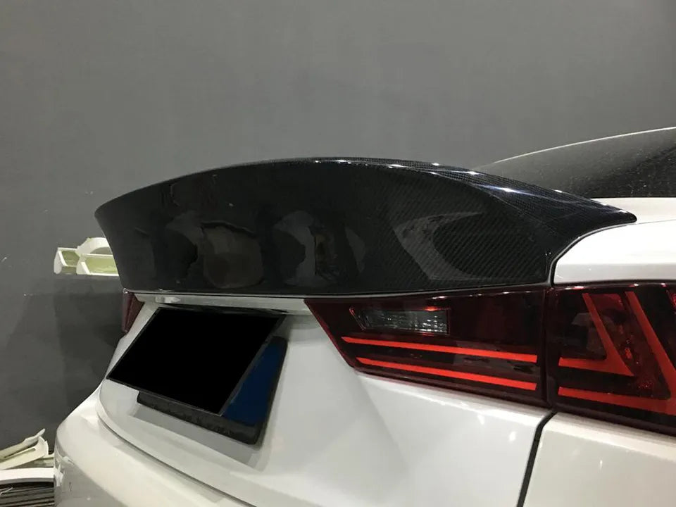 Carbon Fiber Rear Trunk Spoiler - Lexus IS250/IS350/ & IS300