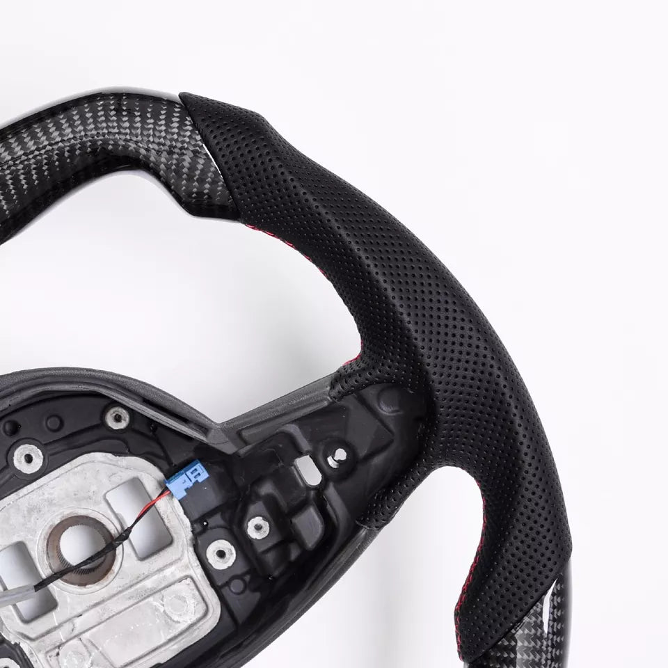 Carbon fiber Steering Wheel w/ heated - Mercedes-Benz W205 C63 AMG CLA GLE GLS