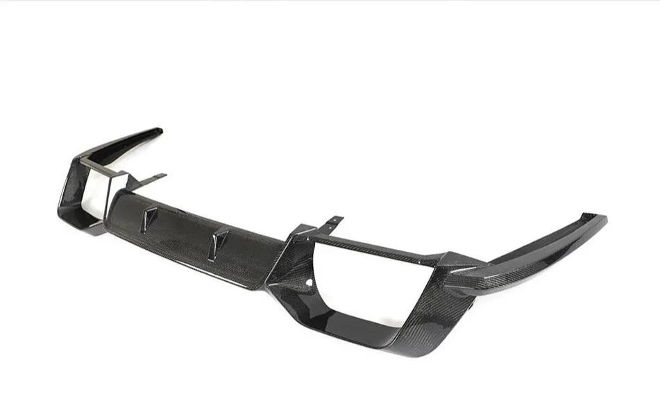 3D Style Carbon Fiber Rear Diffuser - BMW F98/G02 X4M