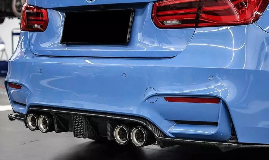 K Style Carbon Fiber Rear Diffuser - BMW F80 M3 & F82 / F83 M4