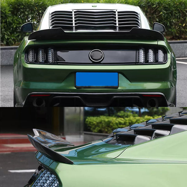 Agressive PSM Style Carbon Fiber Trunk Spoiler - Ford Mustang