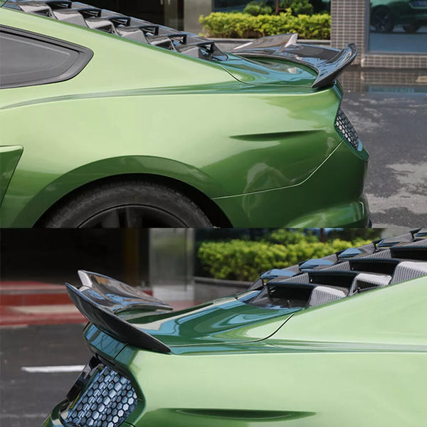 Agressive PSM Style Carbon Fiber Trunk Spoiler - Ford Mustang