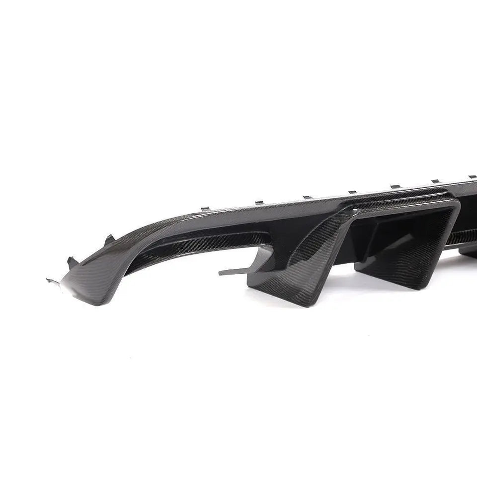 Carbon Fiber Rear Bumper Diffuser - Audi S4 B8