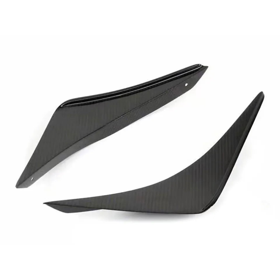 Carbon Fiber Front Bumper Canard  - Ford Mustang