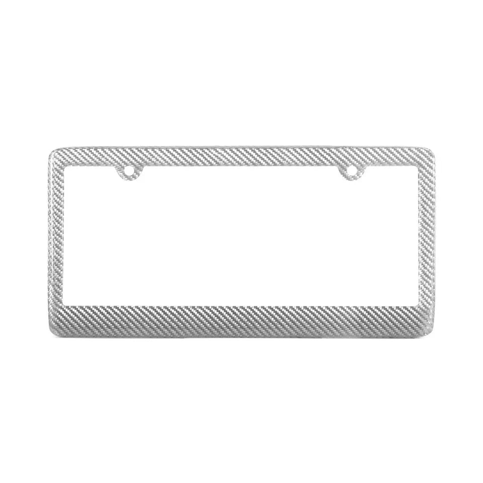 Carbon Fiber License Plate Frame