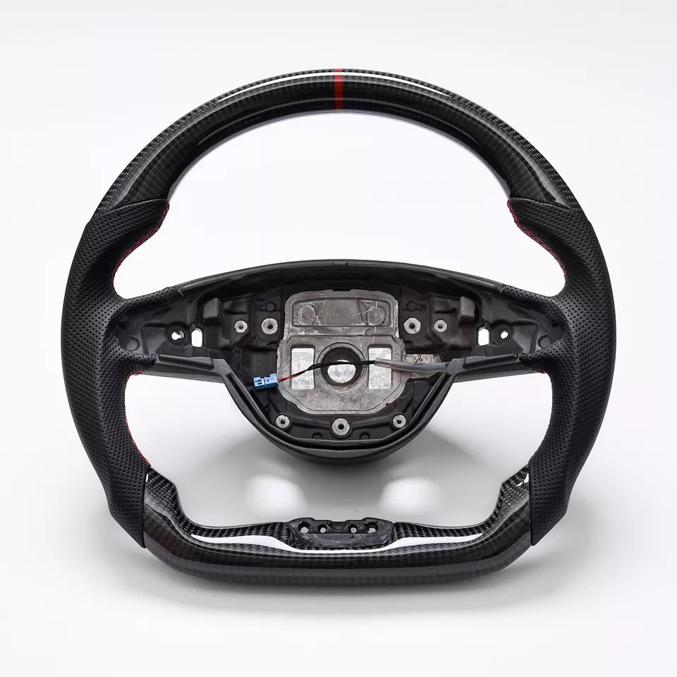 Carbon fiber Steering Wheel w/ heated - Mercedes-Benz W205 C63 AMG CLA GLE GLS