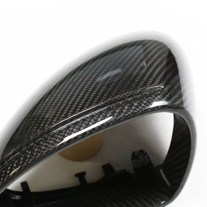 Dry Carbon Fiber Mirror Cap Set Replacement - Porsche 981 Boxster GTS 991 911