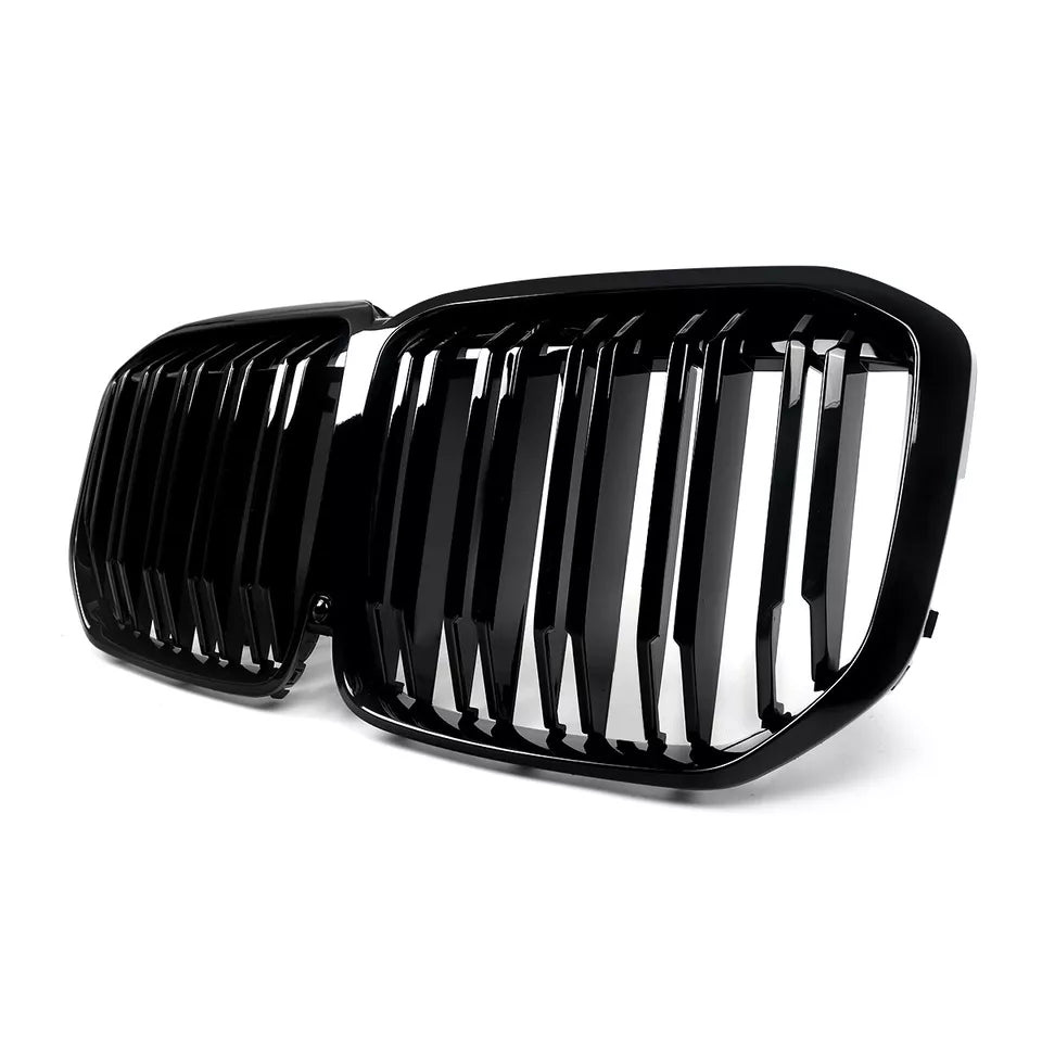 Gloss Black Front Kidney Grille - BMW G07 X7 M Sport