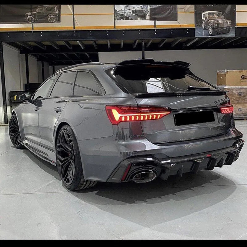 Carbon Fiber Trunk Spoiler - Audi RS6 C8