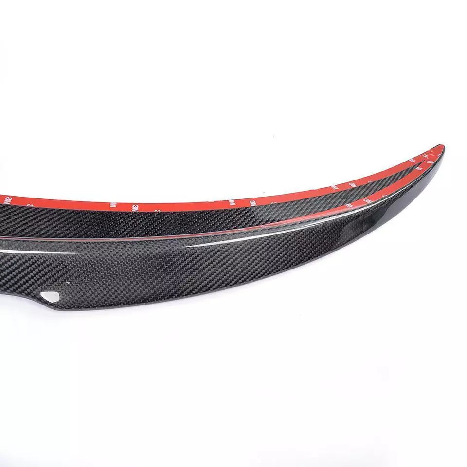 V Style Carbon Rear Trunk Spoiler- Mercedes Benz C-Class w205 C205 C300 C63 Coupe