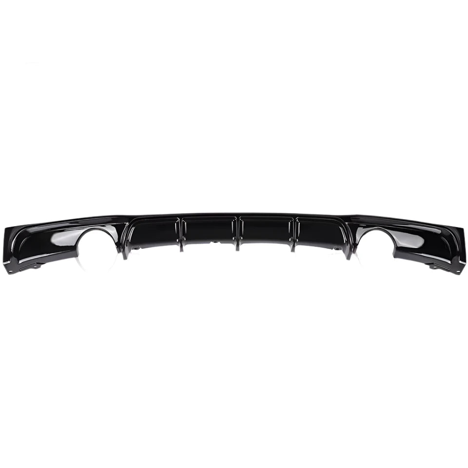 M Sport Gloss Black Rear Bumper Diffuser - BMW F30 3 Series