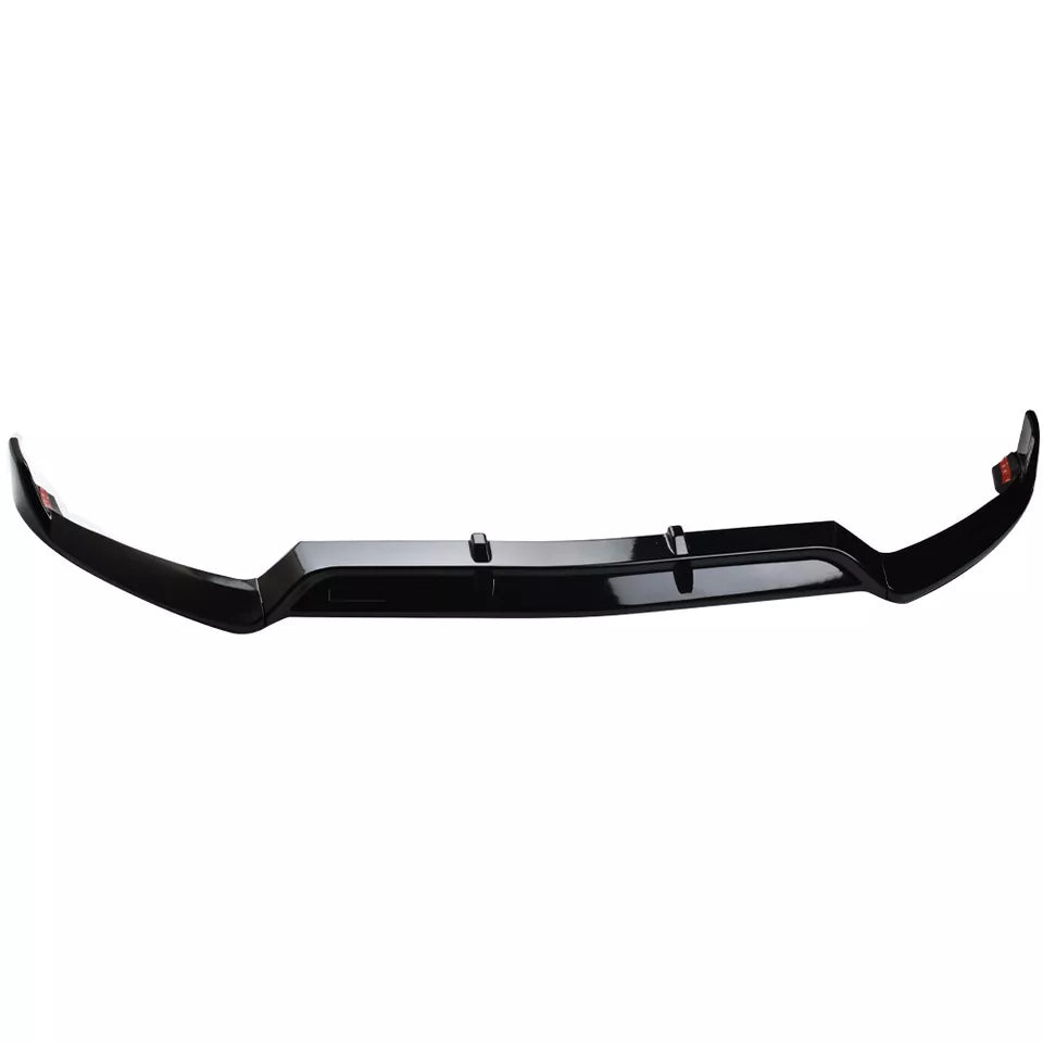 Gloss Black Front Lip Splitter - Mercedes Benz W205 C-Class Sport Model