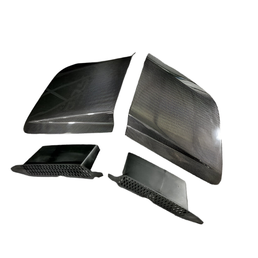 GT4 LMS Style Carbon Fiber Side Vent Blades - AUDI R8 (4S Gen 2)