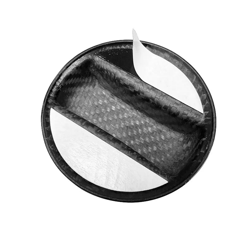 Carbon Fiber Gas Fuel Cap Cover For Mercedes Benz