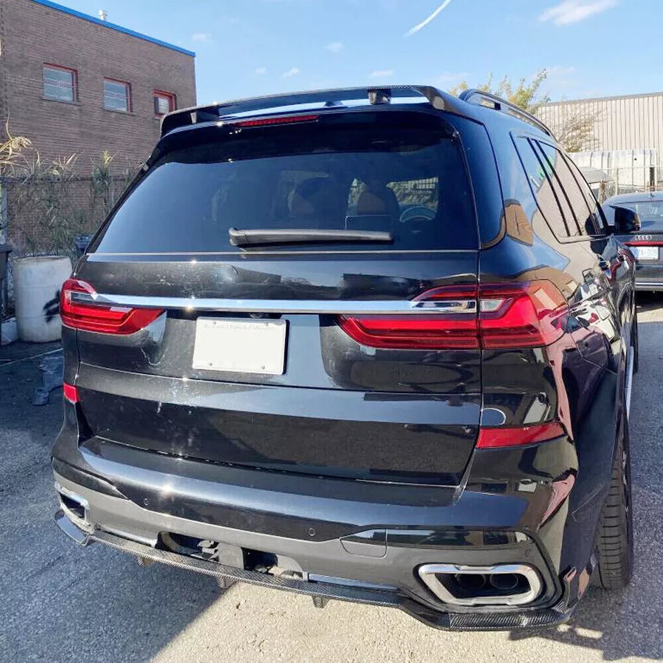 Gloss Black Rear Roof Spoiler -  2019-2024 BMW X7 G07