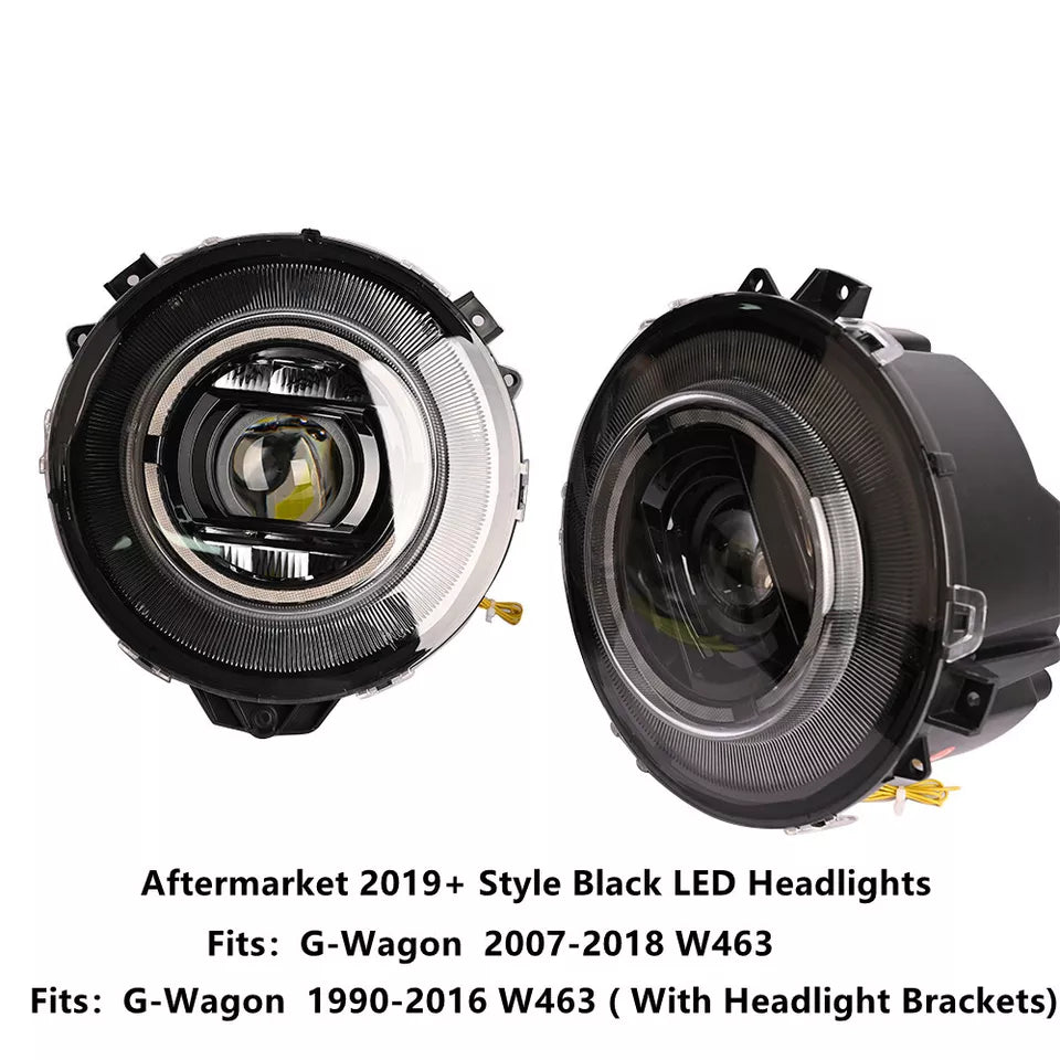 Upgrade W464 Style LED Headlights -  Mercedes Benz G Class G500 G63 W463