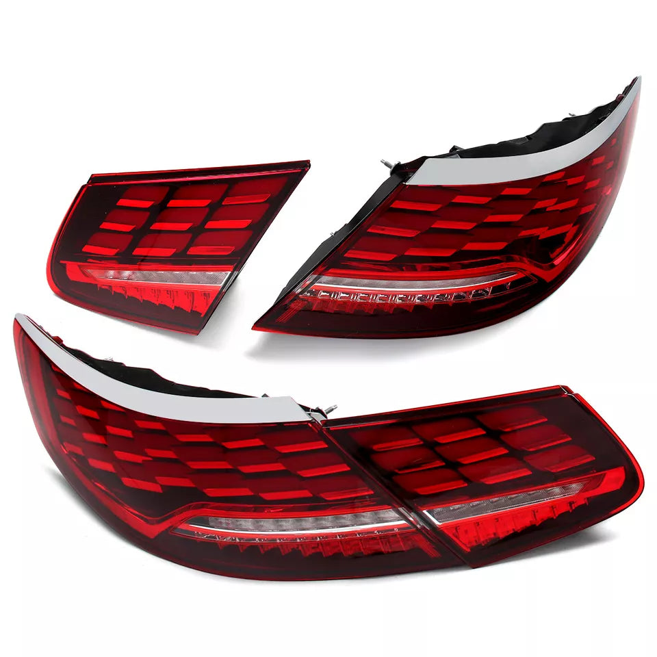 FULL LED Tail Lights Sequential w/ Animation - 2015-2021 Mercedes Benz C-Class