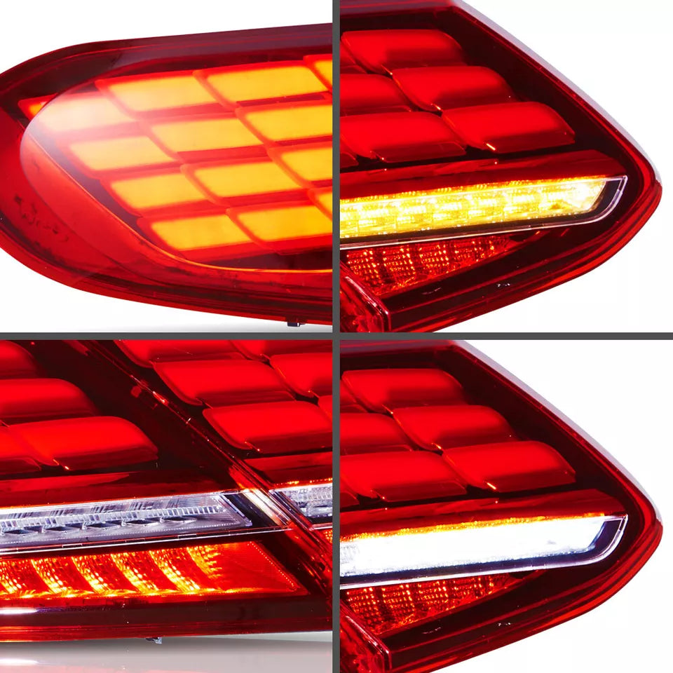 FULL LED Tail Lights Sequential w/ Animation - 2015-2021 Mercedes Benz C-Class