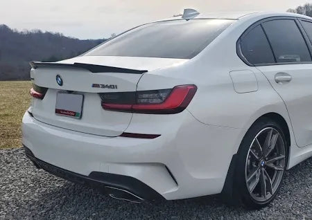 M4 Style Carbon Fiber Trunk Spoiler for BMW G80 M3 & G20 3 Series