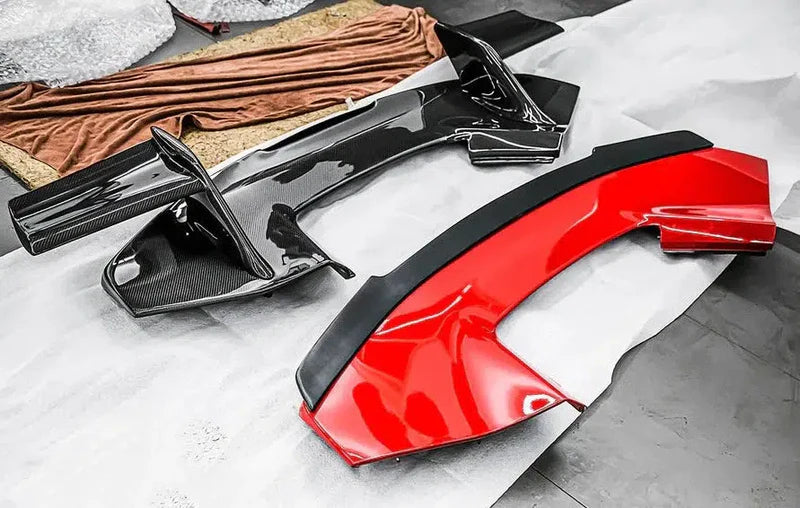 Carbon Fiber Rear Aero Wing - Ferrari 488