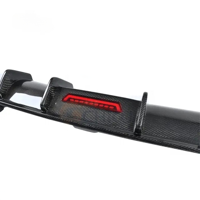 Carbon Fiber Rear Diffuser w/LED for BMW G20 / G28 3 Series