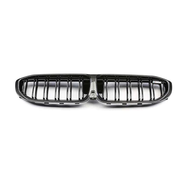 Carbon Fiber Dual Slat Front Grilles BMW G20 / G28 3 Series