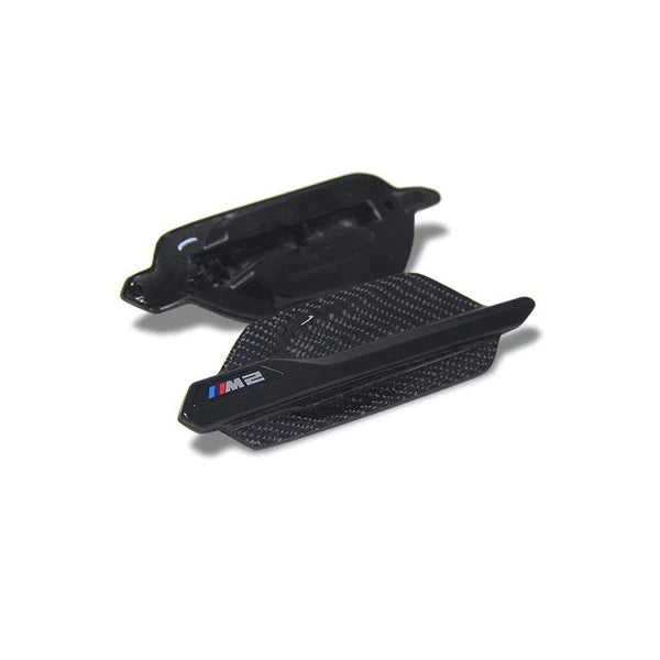 Carbon Fiber Side Fender Vent Trim Set - BMW F87 M2