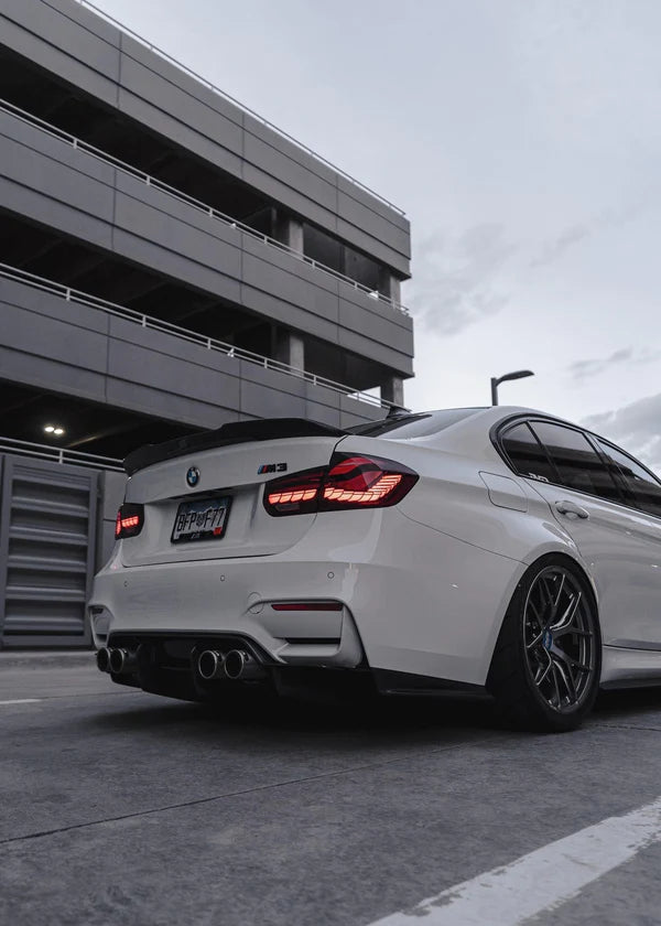 GTS OLED Taillights - BMW F80 M3 & F30 3 Series Taillights The Carbon Industries 