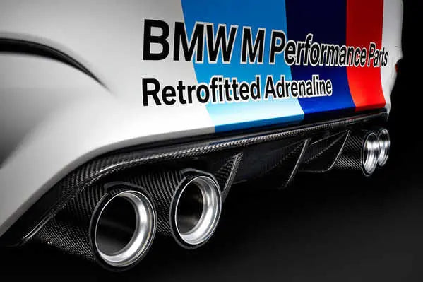 M Performance Carbon Fiber Rear Diffuser - BMW F80 M3 & F82 / F83 M4 The Carbon Industries 