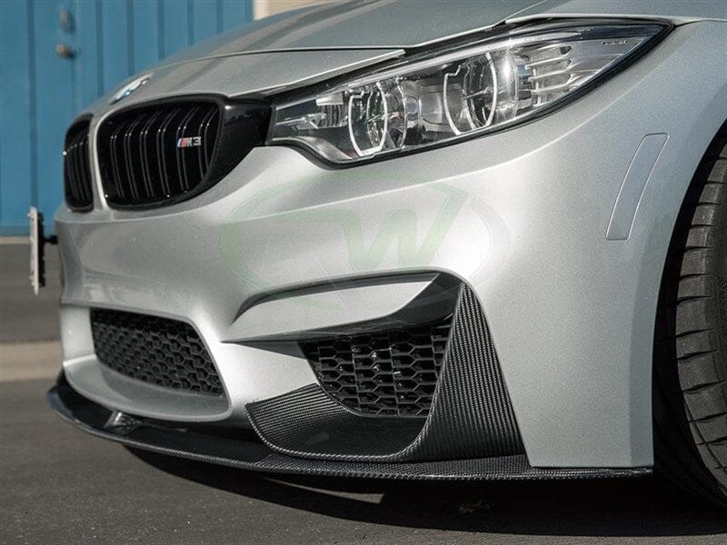 M Performance Carbon Fiber Front Lip - BMW F80 M3 & F82 / F83 M4 F80 The Carbon Industries 