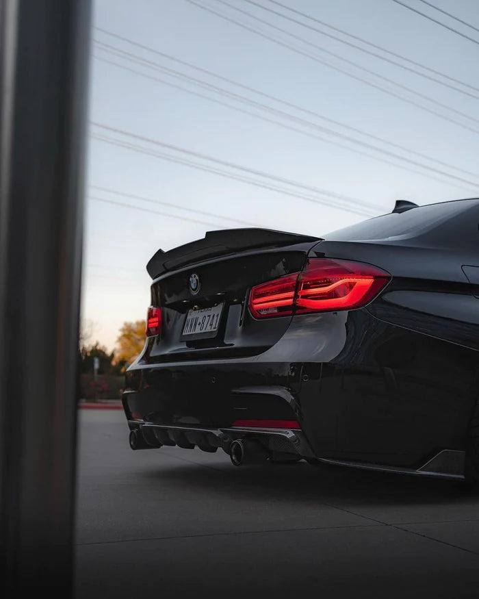 PSM High Kick Carbon Fiber Trunk Spoiler - BMW F80 M3 & F30 3 Series F80 The Carbon Industries 